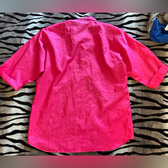 Women’s kreations pink satin top - Picture 5 of 5